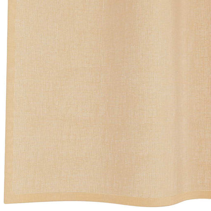 Voile gardiner med stångfickor 2 st sand