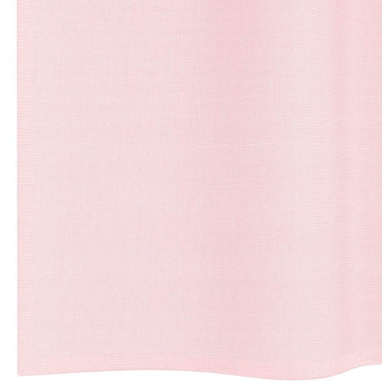 Voile gardiner med öglor 2 st ljusrosa 140x245 cm