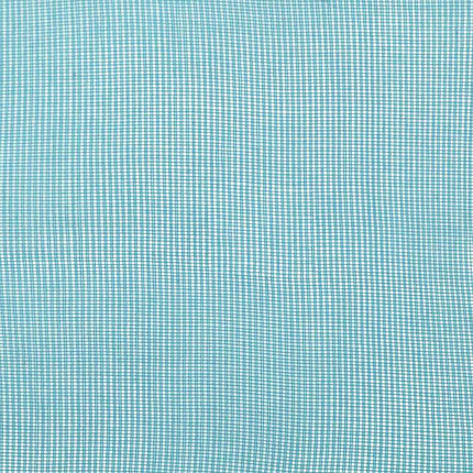 Voile gardiner med öglor 2 st turkos 140x260 cm