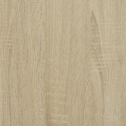 Bokhylla sonoma-ek 132x29x141,5 cm konstruerat trä