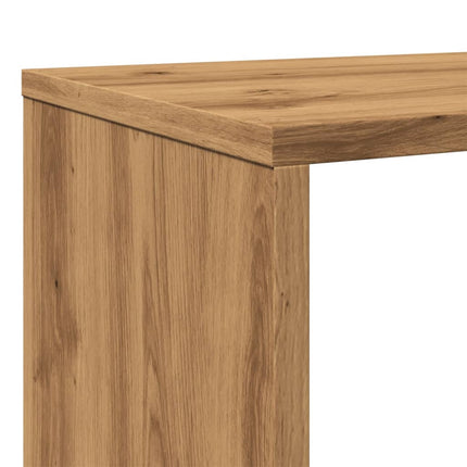 Bokhylla ek 132x29x141,5 cm konstruerat trä