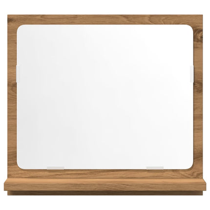 Spegelskåp för badrum artisan ek 40x11x37 cm konstruerat trä