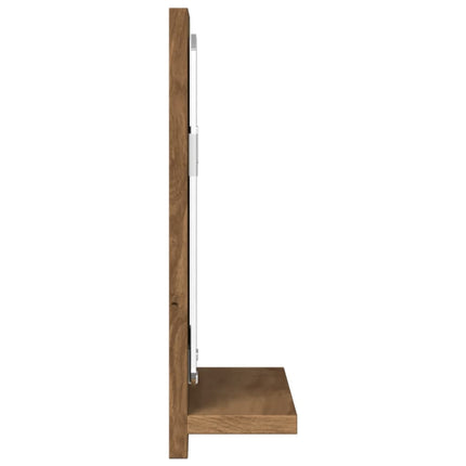 Spegelskåp för badrum artisan ek 40x11x37 cm konstruerat trä