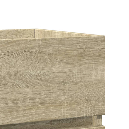 Tvättställsskåp sonoma-ek 41x38,5x45 cm konstruerat trä