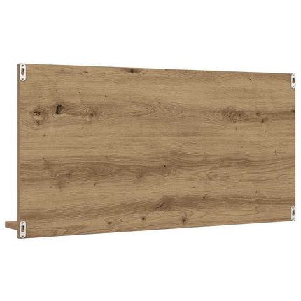 Spegelskåp för badrum artisan ek 90x11x45 cm konstruerat trä