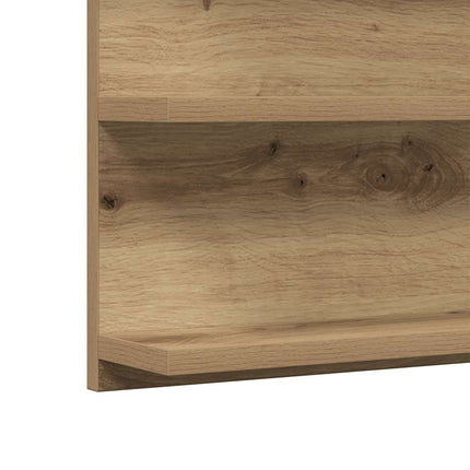 Spegelskåp för badrum artisan ek 90x11x45 cm konstruerat trä