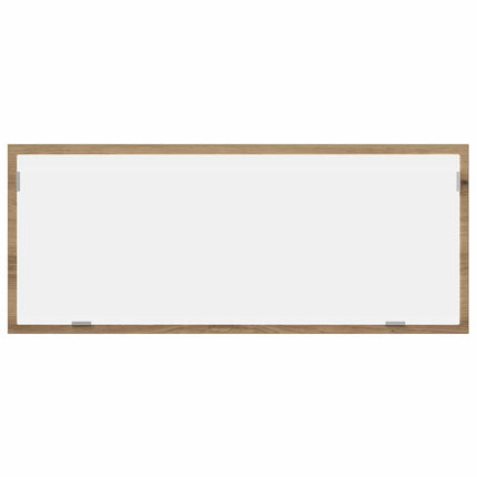 Badrumsspegel med LED artisan ek 100x8,5x37 cm konstruerat trä