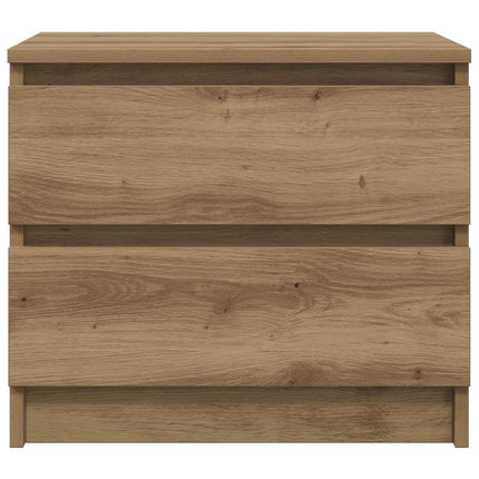 Sängbord artisan ek 50x40x43.5 cm konstruerat trä