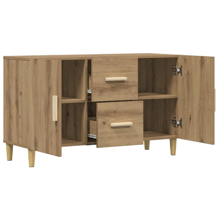 Skänk artisan ek 100x36x60 cm konstruerat trä