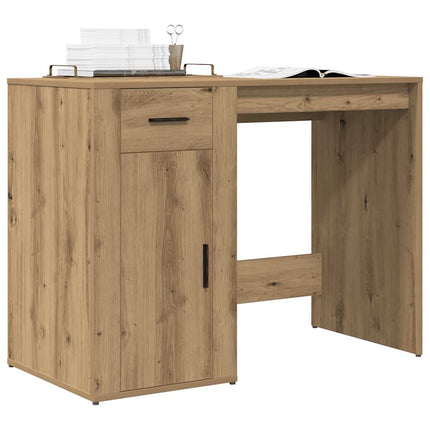 Skrivbord artisan ek 100x49x75 cm konstruerat trä