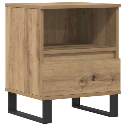 Sängbord artisan ek 40x35x50 cm konstruerat trä