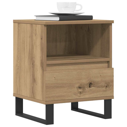 Sängbord artisan ek 40x35x50 cm konstruerat trä