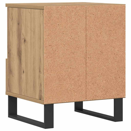 Sängbord artisan ek 40x35x50 cm konstruerat trä