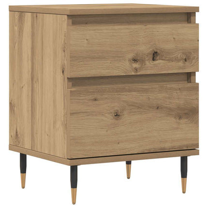 Sängbord artisan ek 40x35x50 cm konstruerat trä