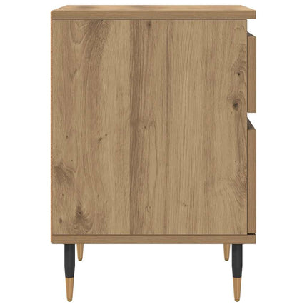 Sängbord artisan ek 40x35x50 cm konstruerat trä