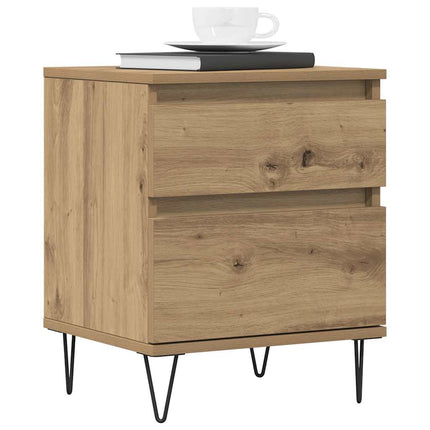 Sängbord artisan ek 40x35x50 cm konstruerat trä