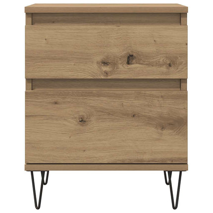 Sängbord artisan ek 40x35x50 cm konstruerat trä