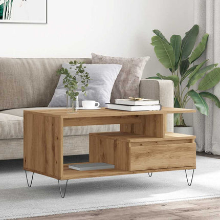 Soffbord 90X49X45 Cm Konstruerat Trä