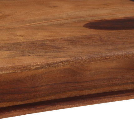 Matbord 120x60x77 cm massivt trä akacia