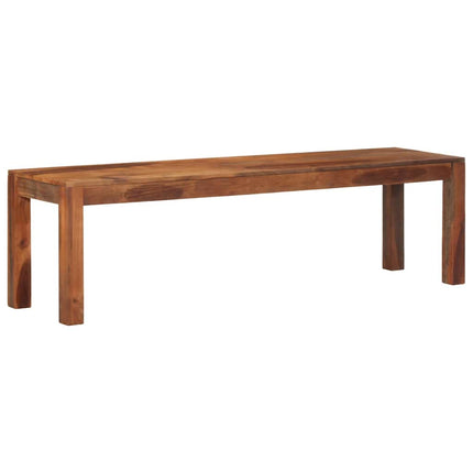 Bänk 160 cm massivt akaciaträ