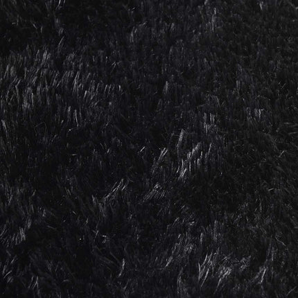Luvmatta med hög lugg ”NAVARRA” svart 60x100 cm polyester