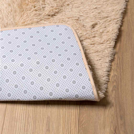 Ryamatta med lång lugg NAVARRA beige 160x230 cm polyester