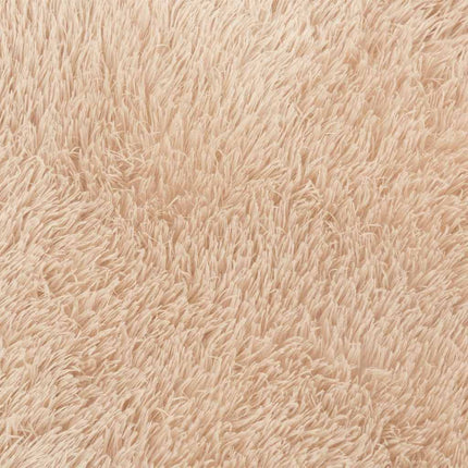 Ryamatta med lång lugg NAVARRA beige 240x240 cm polyester