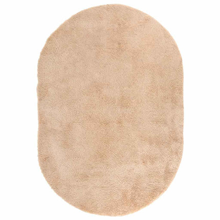 Ryamatta med lång lugg NAVARRA beige 300x200 cm polyester