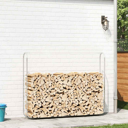 Vedställ 200x25x150 cm galvaniserat stål