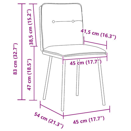 Matstolar 6 St Sammet