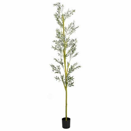 Konstgjort olivträd 1000 blad 300 cm grönt