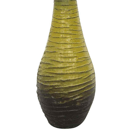 Konstgjord palmväxt 9 blad 70 cm grön