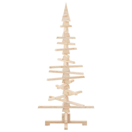 Julgran i trä för dekoration 150 cm massivt trä furu