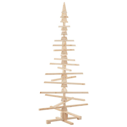 Julgran i trä 180 cm massiv furu