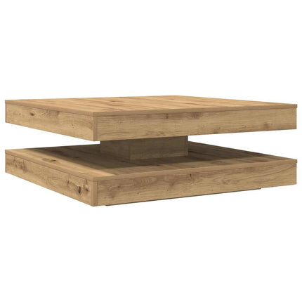 Soffbord 360 grader vridbart artisan ek 90x90x34,5 cm