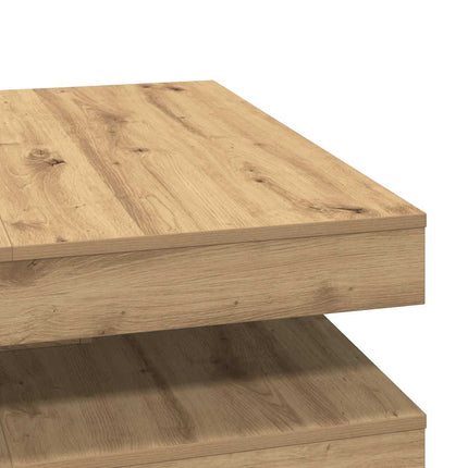 Soffbord 360 grader vridbart artisan ek 90x90x34,5 cm