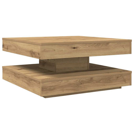 Soffbord 360 grader vridbart artisan ek 70x70x34,5 cm