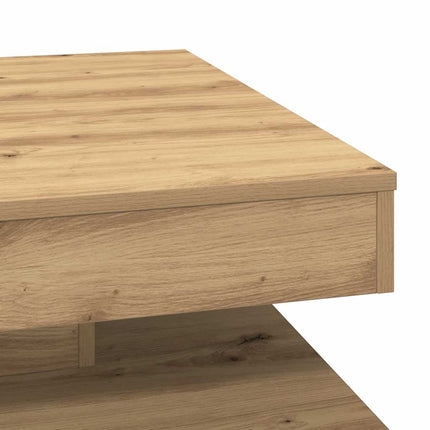 Soffbord 360 grader vridbart artisan ek 70x70x34,5 cm