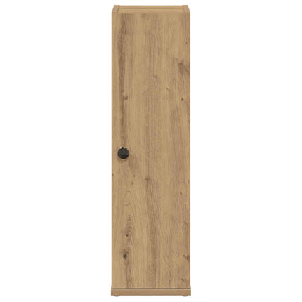 Badrumsskåp med rullhållare artisan ek 20,5x22x72 cm