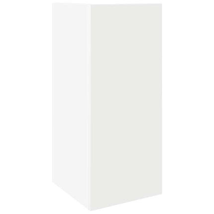 Sidobord med hylla vit 25,5x27x60 cm