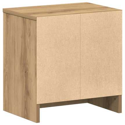 Sängbord 2 st med låda artisan ek 39x28x41 cm