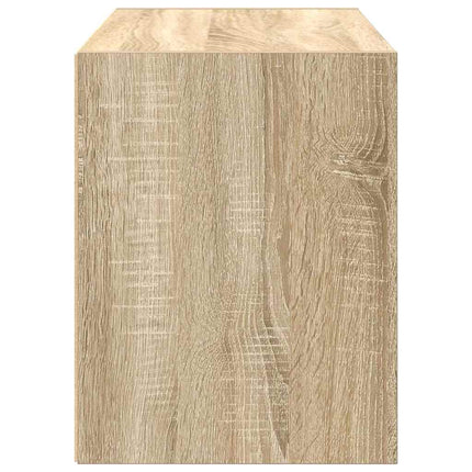 Skåp med 2 lådor sonoma-ek 60x31x40 cm konstruerat trä