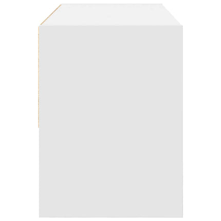 Skohylla stapelbar vit 89,5x30x40 cm