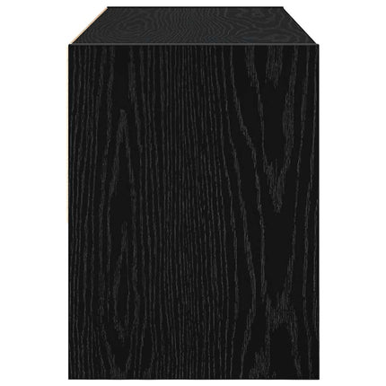 Skohylla stapelbar svart ek 89,5x30x40 cm
