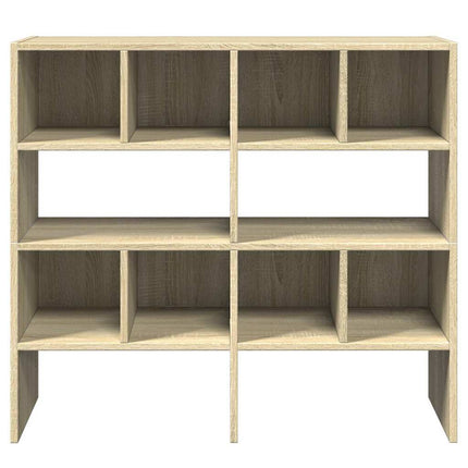 Skohyllor 2 st stapelbara sonoma-ek 89,5x30x40 cm