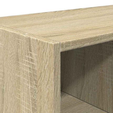Skohyllor 2 st stapelbara sonoma-ek 89,5x30x40 cm