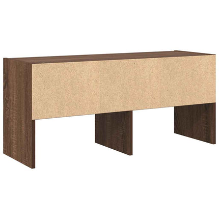 Skohylla stapelbar brun ek 89,5x30x40 cm