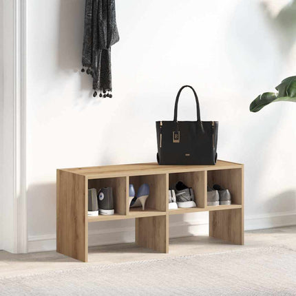 Skohylla stapelbar artisan ek 89,5x30x40 cm
