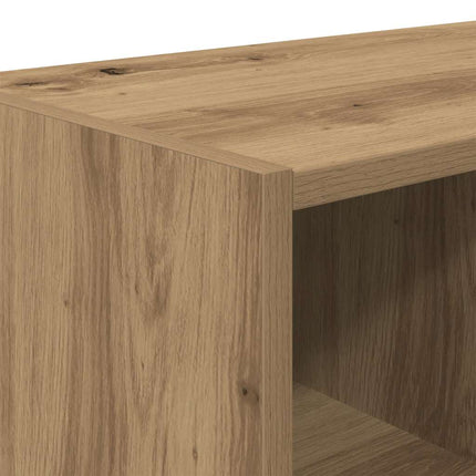 Skohyllor 2 st stapelbara artisan ek 89,5x30x40 cm