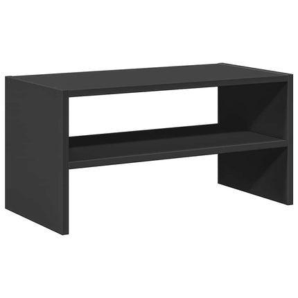Skohylla stapelbar svart ek 60x30x30,5 cm